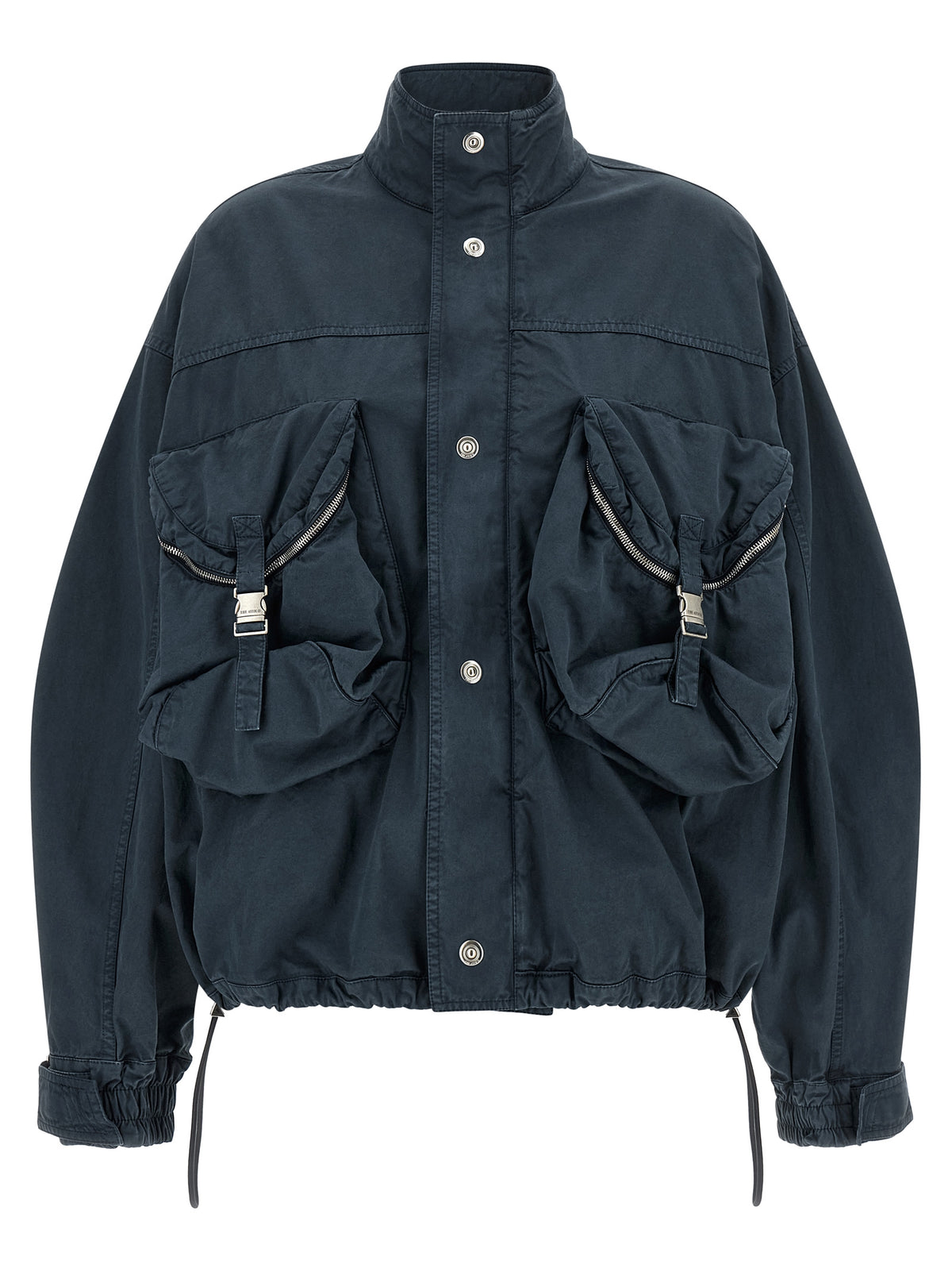 The Attico Women Blue Utility Bomber Jacket