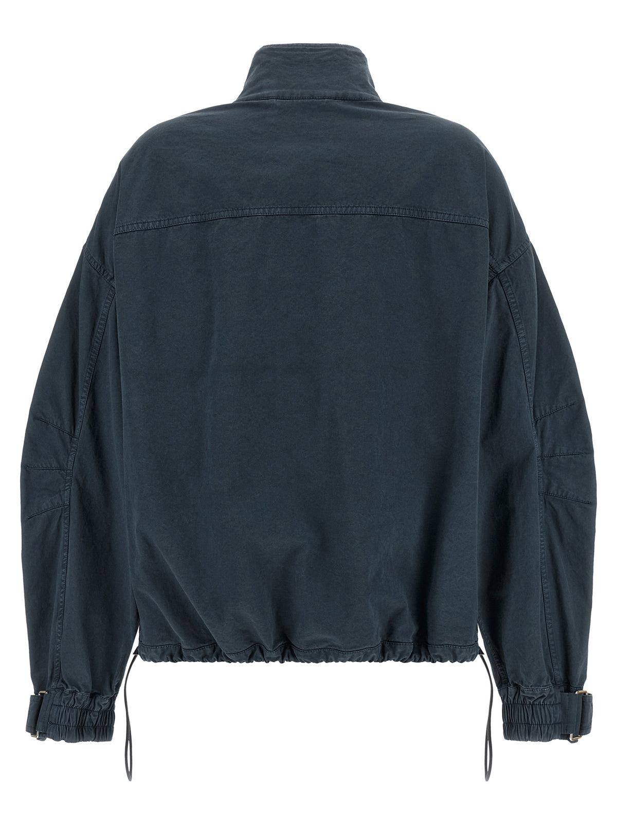 The Attico Women Blue Utility Bomber Jacket