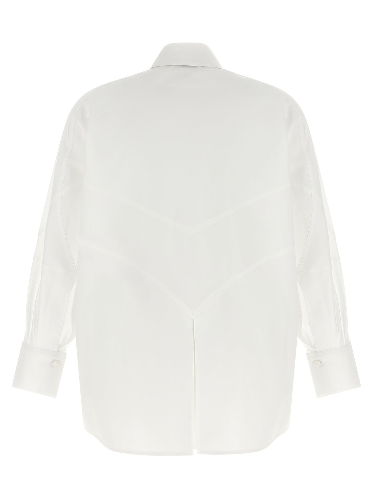 The Attico Women Shaped Hem Shirt