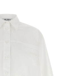 The Attico Women Shaped Hem Shirt