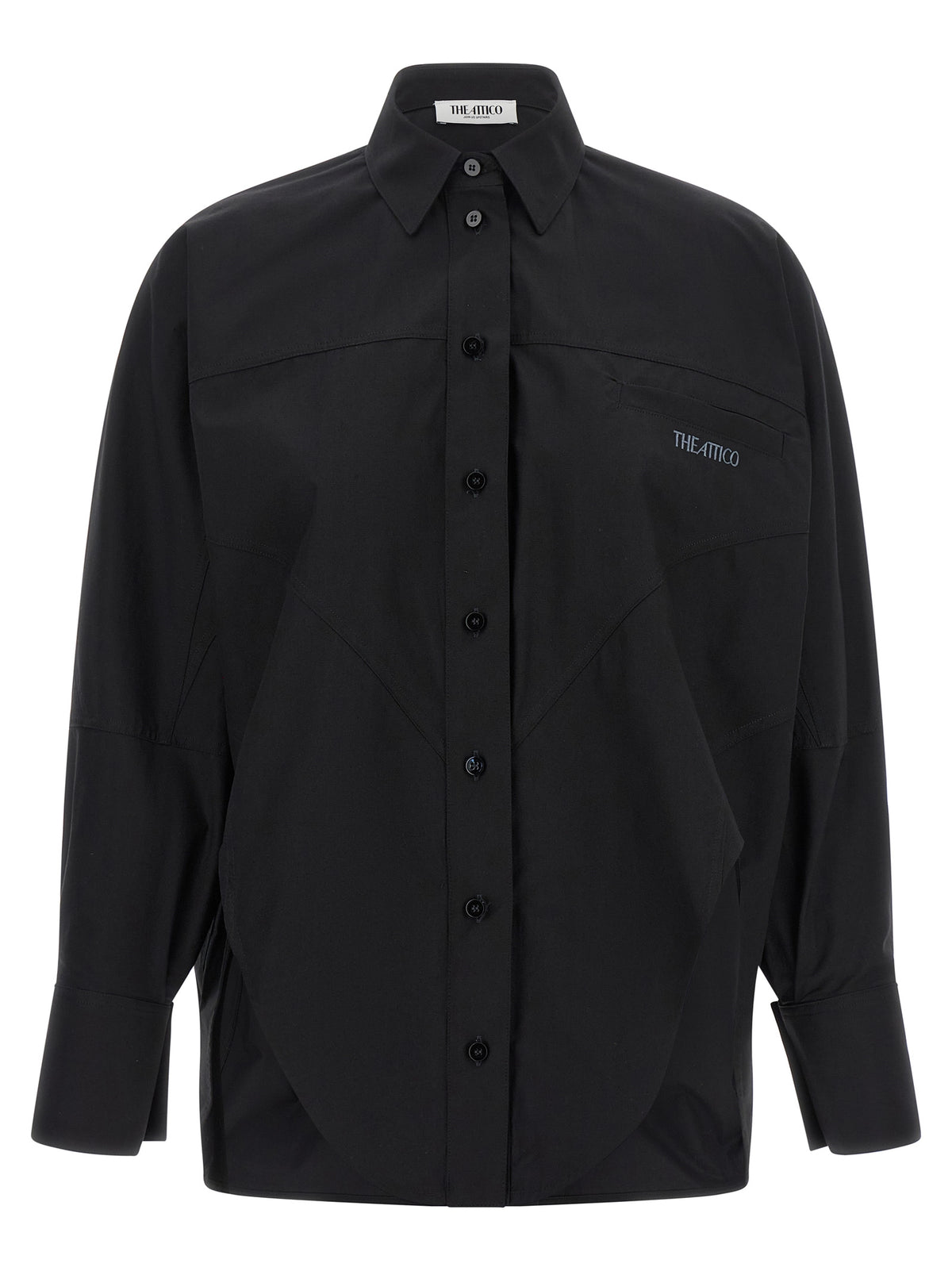 The Attico Women Shaped Hem Shirt