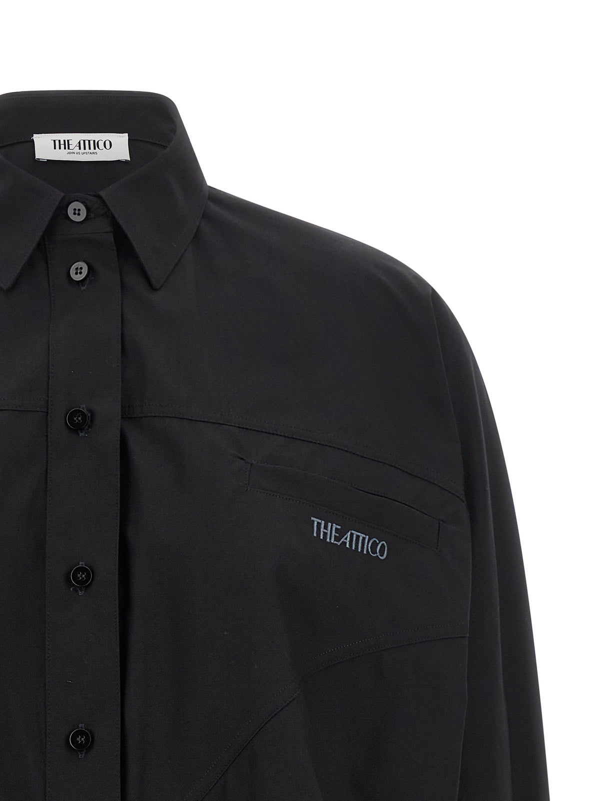 The Attico Women Shaped Hem Shirt