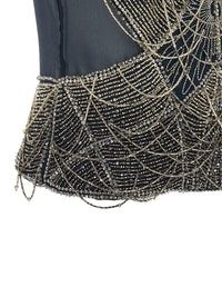 The Attico Women Jewel Embroidery Top