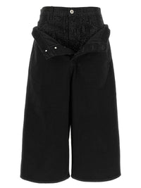 The Attico Women Crystal Insert Jeans
