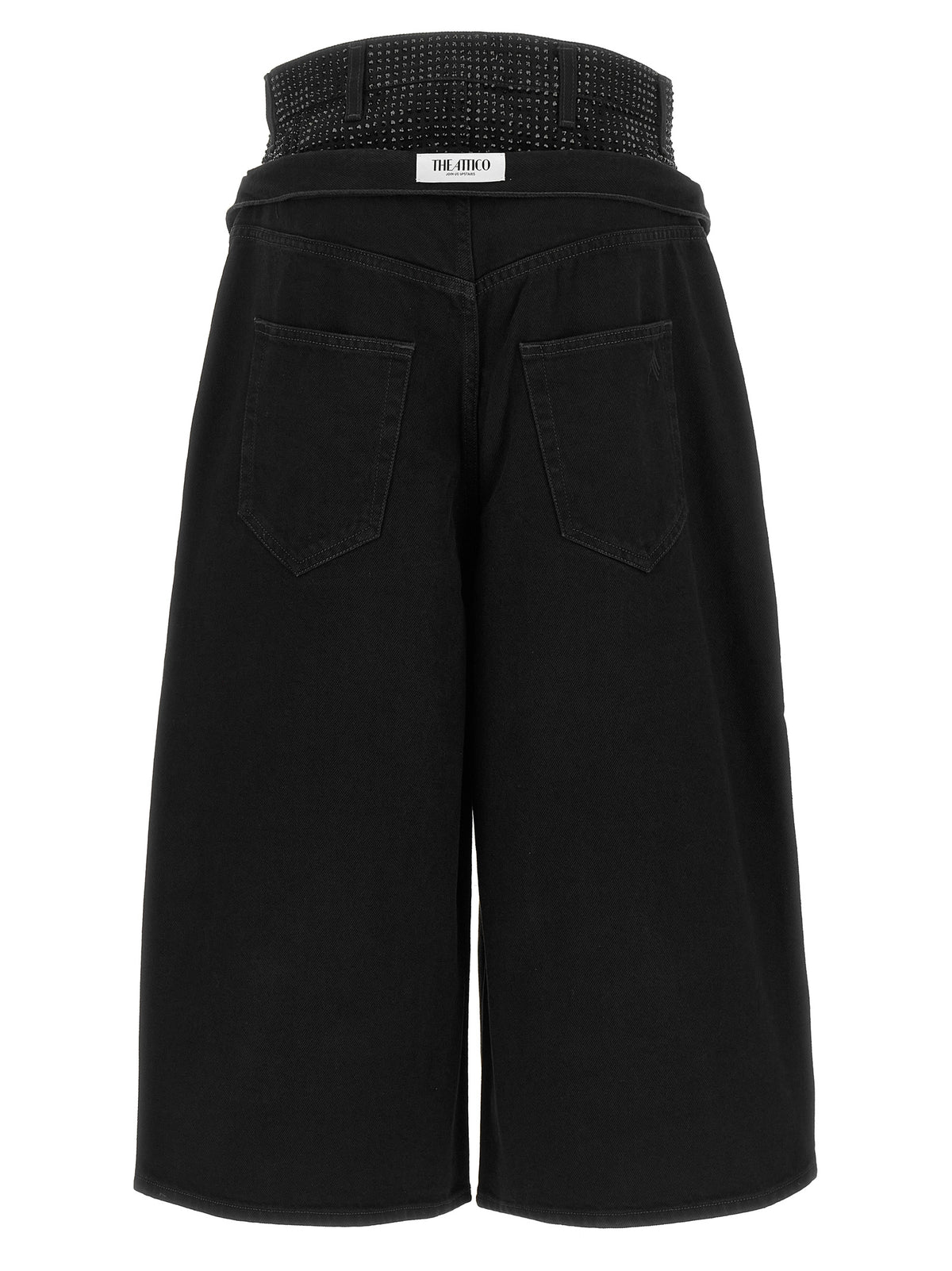 The Attico Women Crystal Insert Jeans