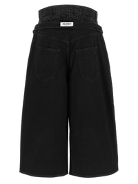 The Attico Women Crystal Insert Jeans