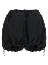 The Attico Women Black Utility Shorts