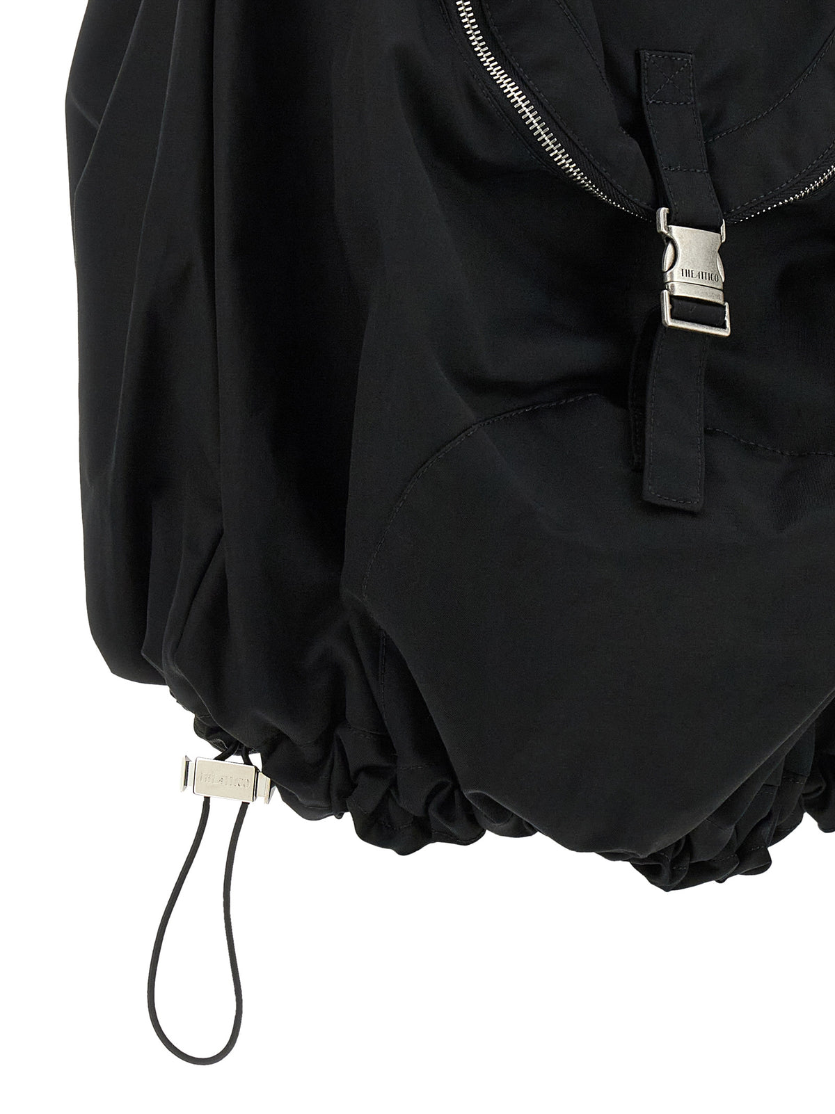 The Attico Women Black Utility Shorts