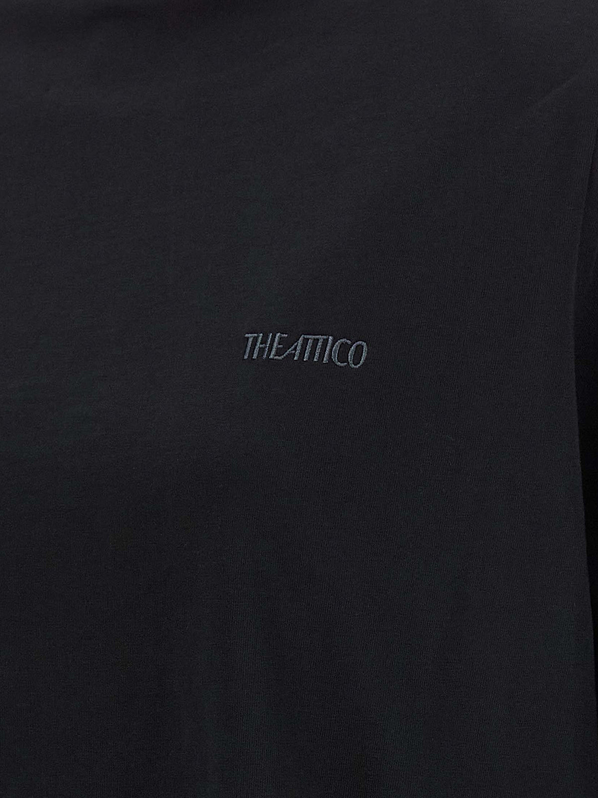 The Attico Women Mock-Neck T-Shirt