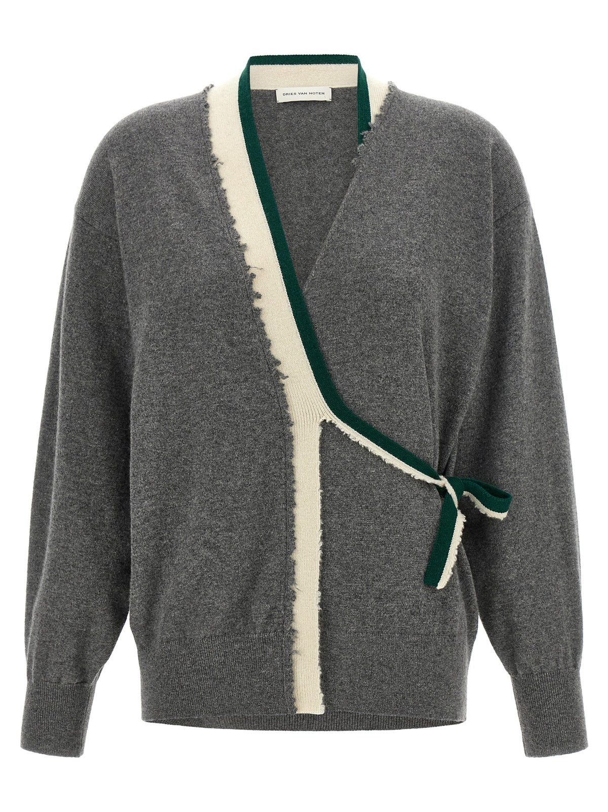 Dries Van Noten Women 'Toma' Sweater With Crossed Closure