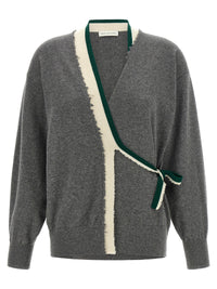Dries Van Noten Women 'Toma' Sweater With Crossed Closure