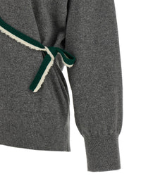 Dries Van Noten Women 'Toma' Sweater With Crossed Closure
