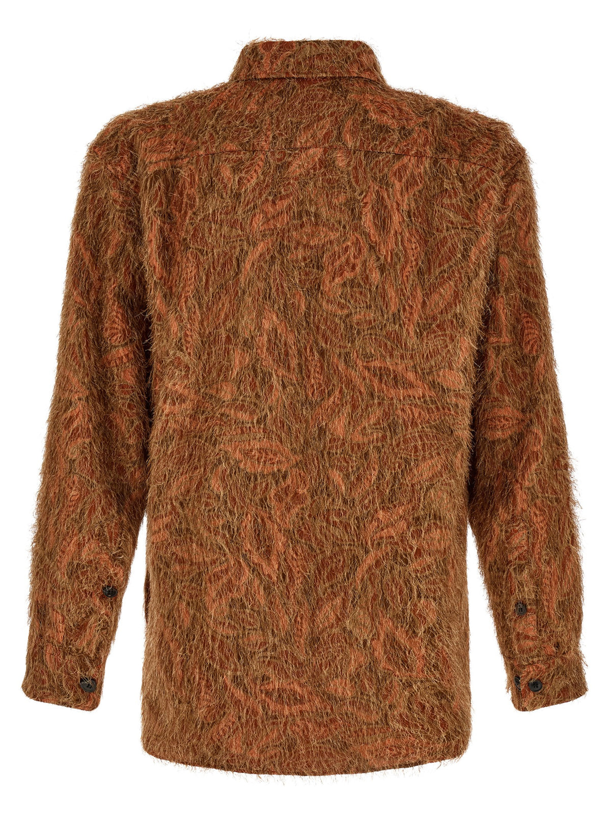 DRIES VAN NOTEN Dries Van Noten Men Shaggy Fringed Shirt
