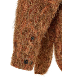 DRIES VAN NOTEN Dries Van Noten Men Shaggy Fringed Shirt