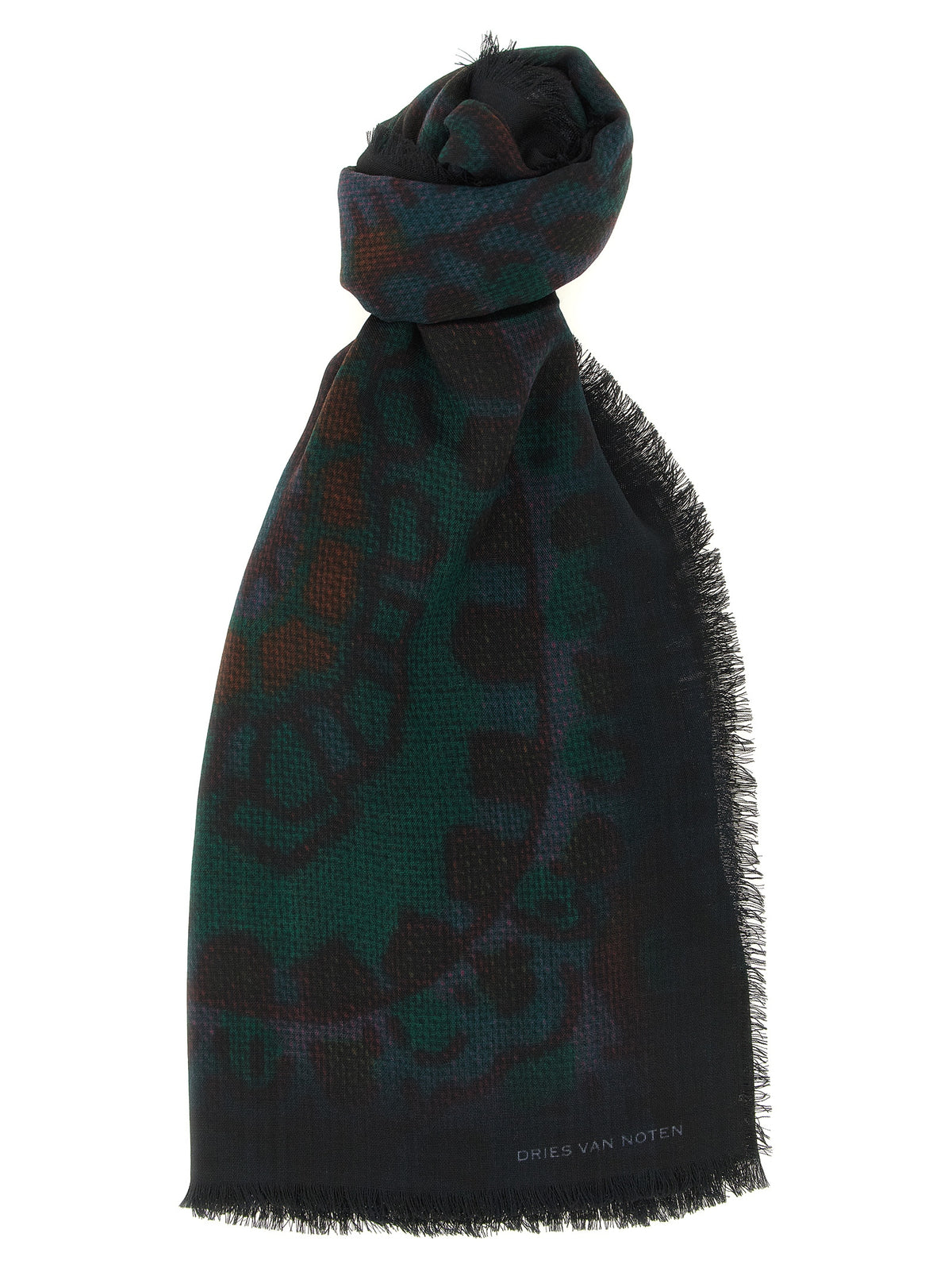 DRIES VAN NOTEN Dries Van Noten Men 'Folk' Scarf
