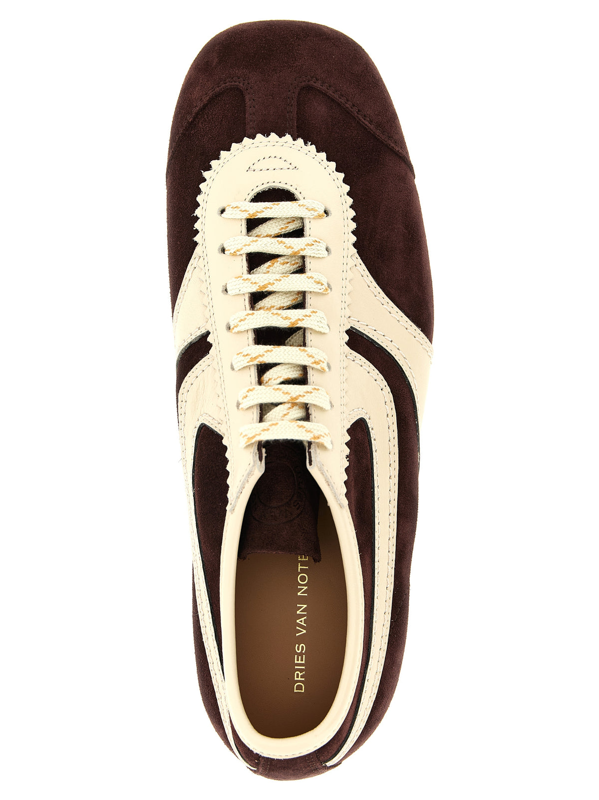 Dries Van Noten Men Suede Sneakers