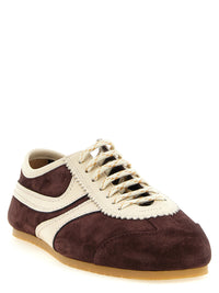Dries Van Noten Women Suede Sneakers