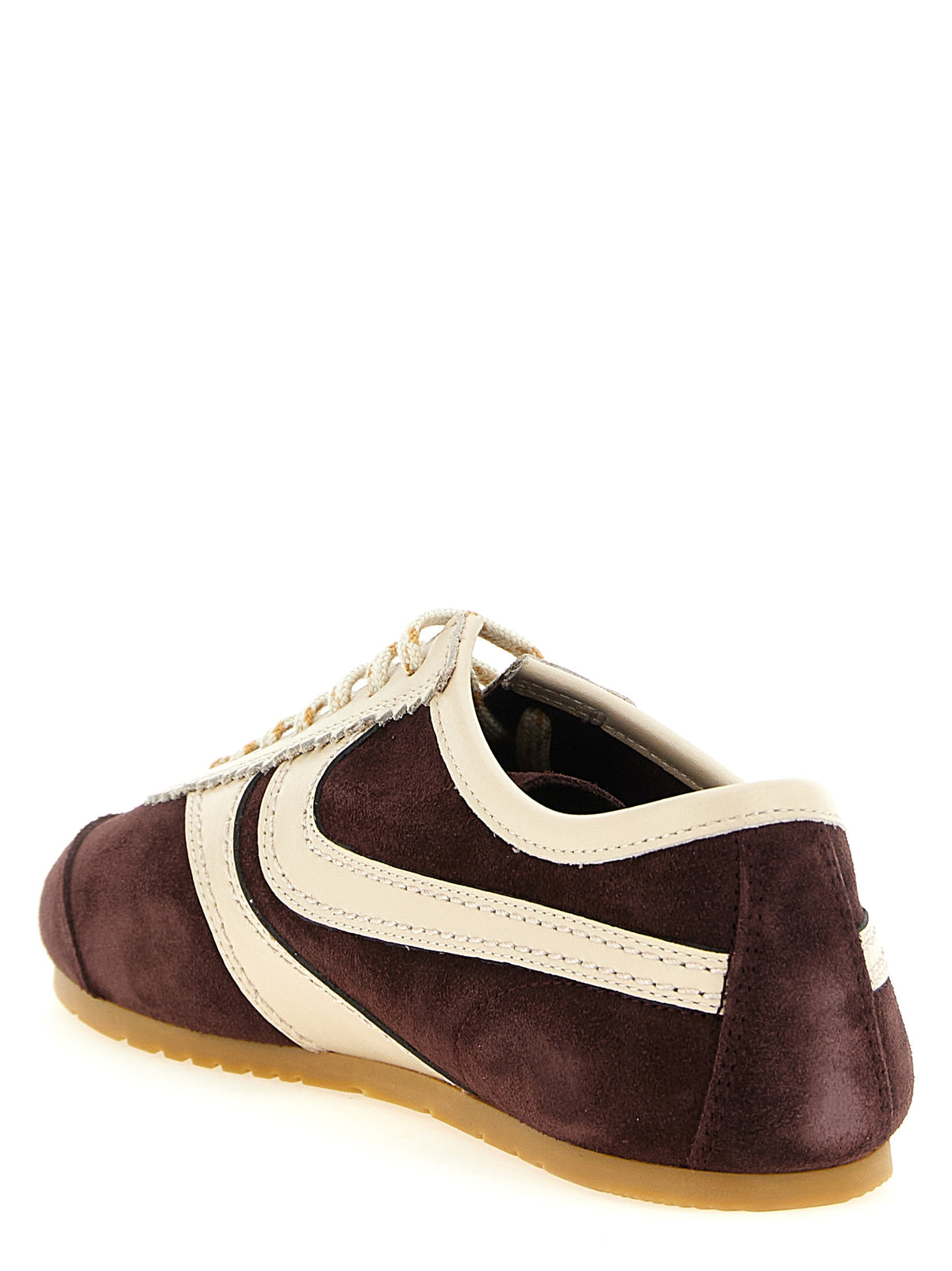 Dries Van Noten Women Suede Sneakers