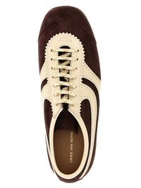 Dries Van Noten Women Suede Sneakers