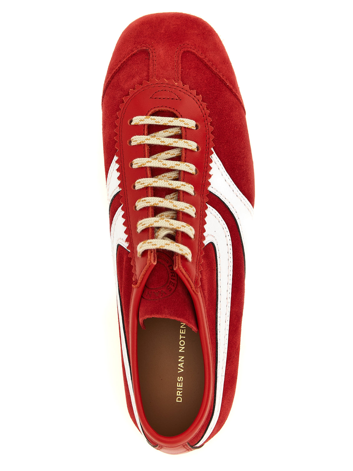 Dries Van Noten Women Suede Sneakers