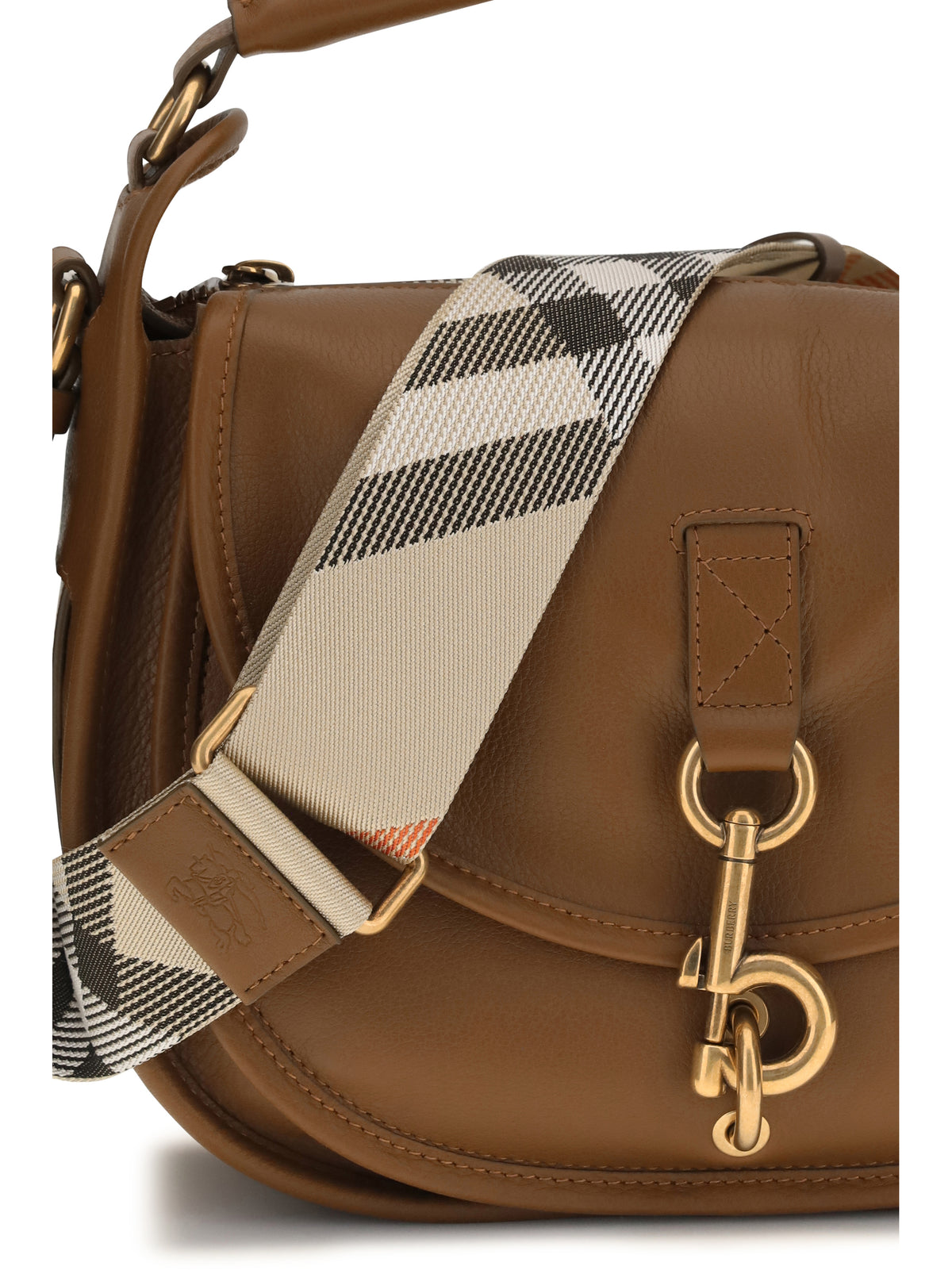 BURBERRY Burberry Women Small B Clip Crossbody Bag