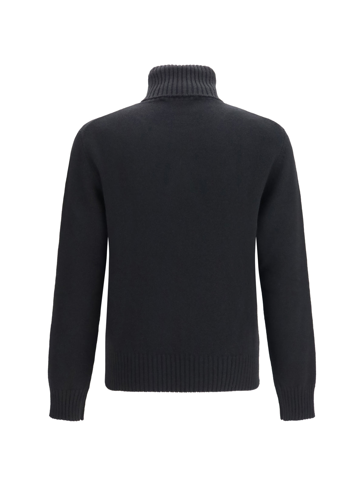 Ami Paris Men Embroidered Logo High-Neck Sweater