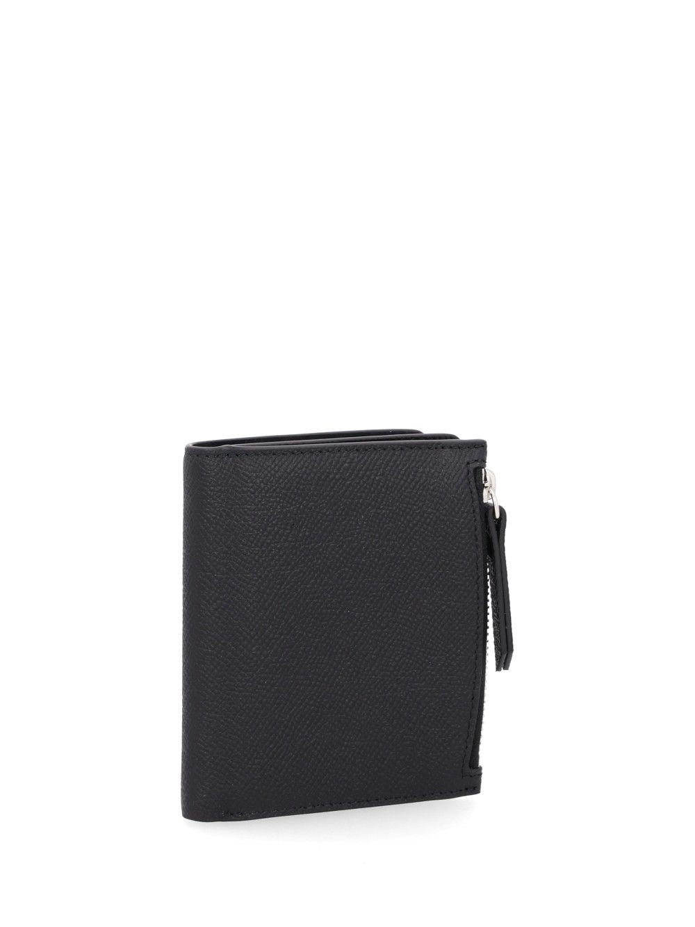 Maison Margiela Maison Margiela Women Compact Leather Wallet With Side Zip