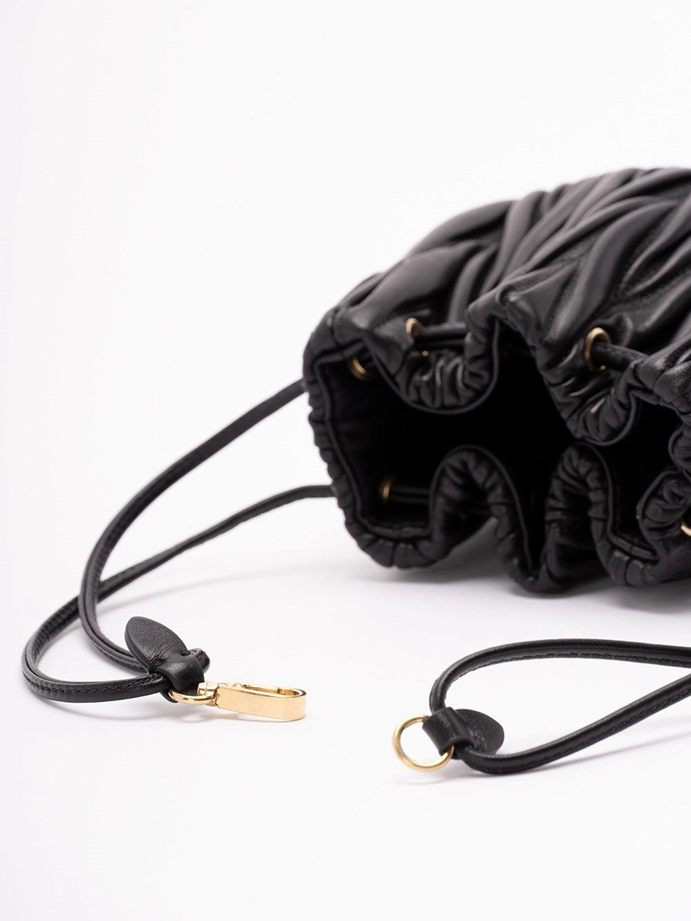 Miu Miu Women `Matelassé` Nappa Leather Pouch