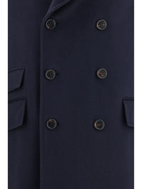 BRUNELLO CUCINELLI Brunello Cucinelli Men Double-Breasted Wool Coat