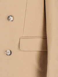 Ami Men Double-Breasted Wool Coat