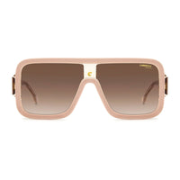 Carrera Carrera Sunglasses Shield Full Rim, Beige Frame and Brown Gradient Lens FLAGLAB14010AHA