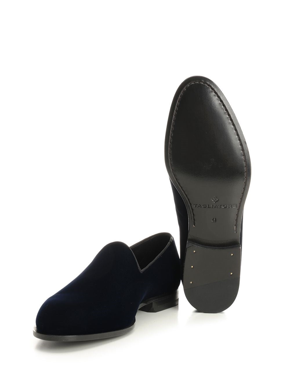 Tagliatore Men Velvet Moccasin
