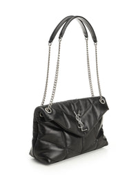 Saint Laurent Saint Laurent Women "Lou Lou Puffer" Small Shoulder Bag