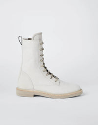 Brunello Cucinelli Brunello Cucinelli Leather Combat Boots