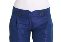 Ermanno Scervino Blue Above Knees Bermuda Women's Shorts
