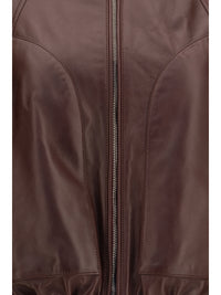 Brunello Cucinelli Women Nappa Jacket With Drawstring And Monili