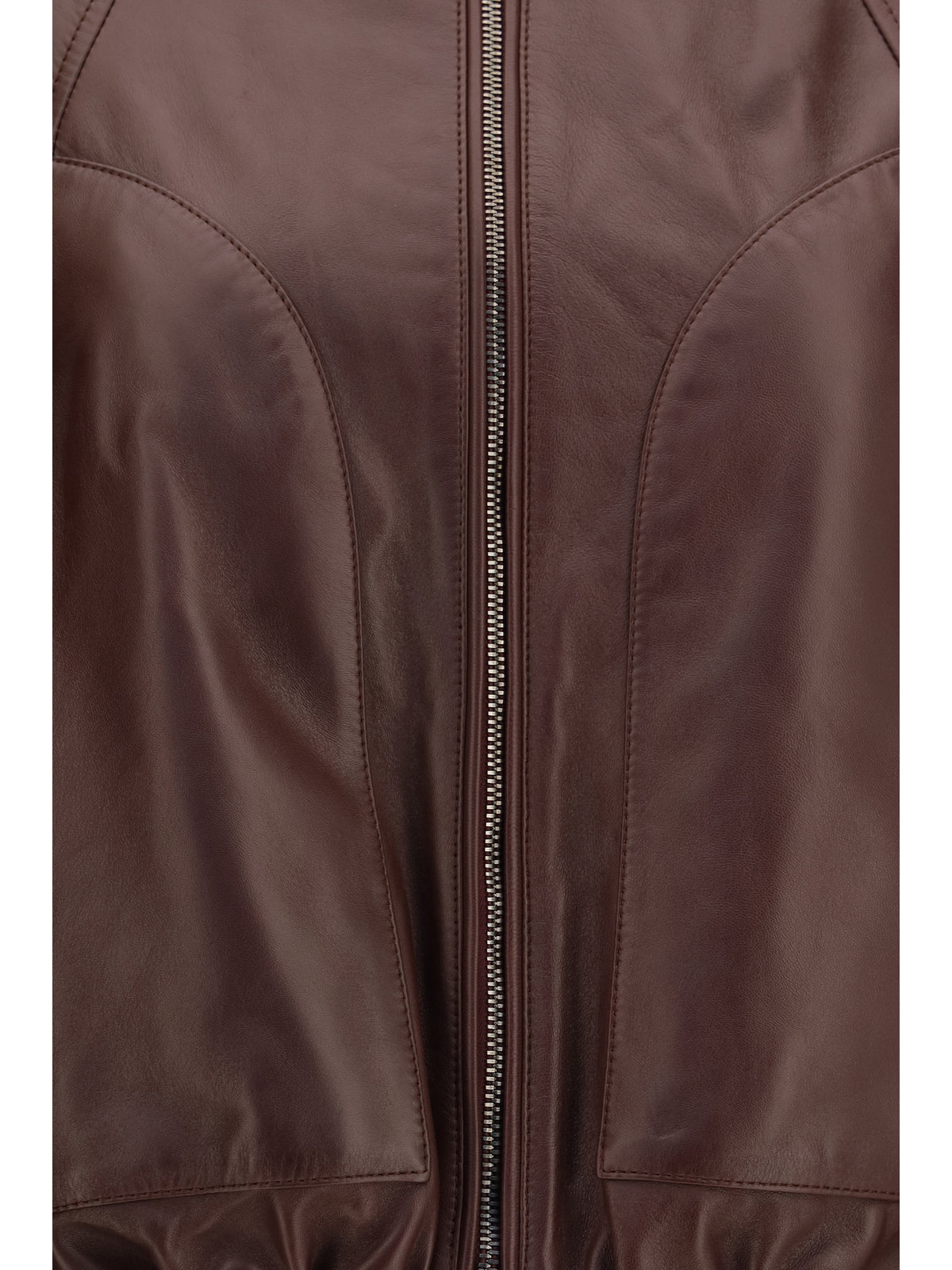 Brunello Cucinelli Women Nappa Jacket With Drawstring And Monili
