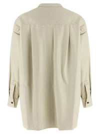 Yves Salomon Women Leather Shirt