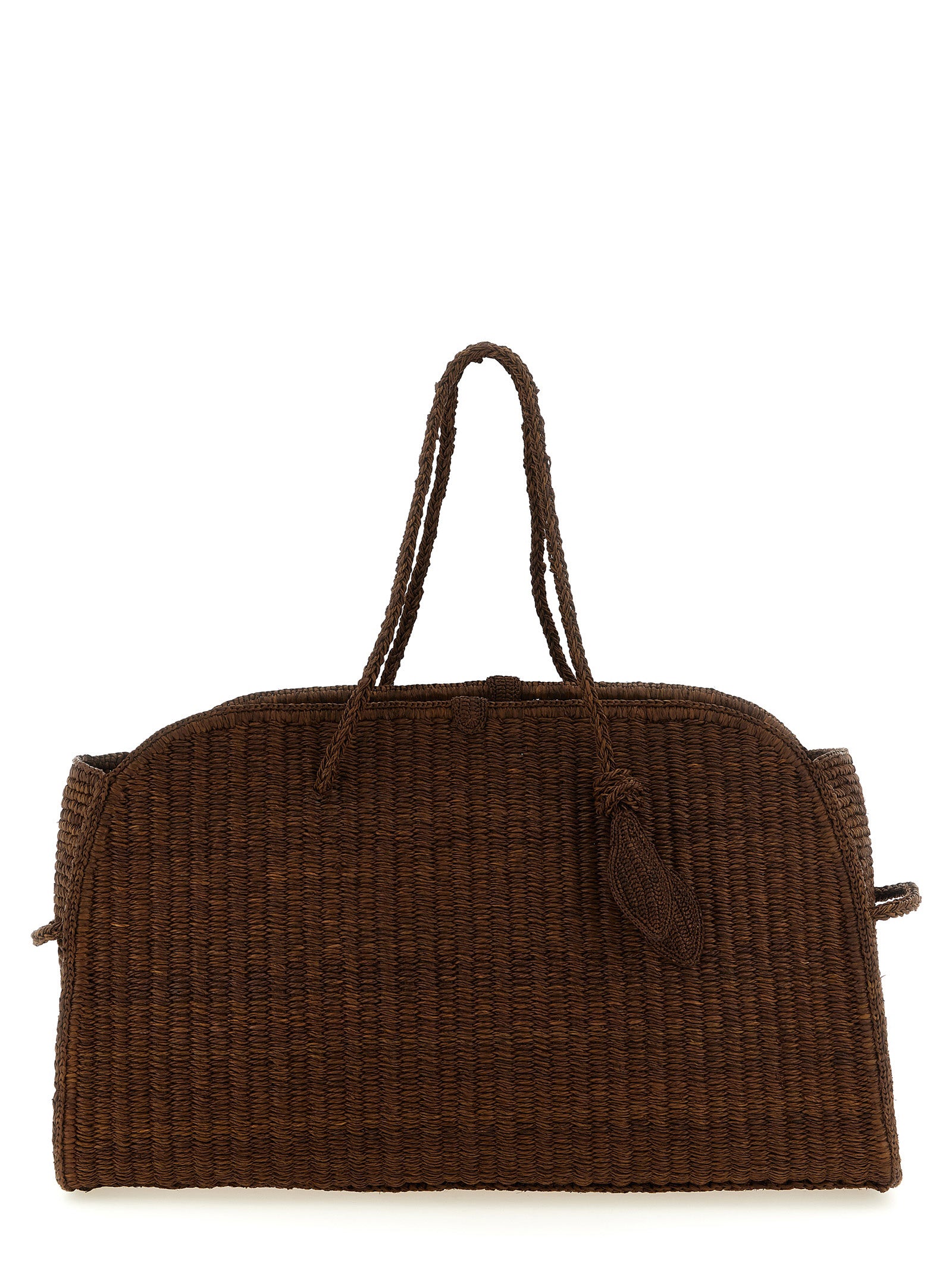 JACQUEMUS Jacquemus Women 'Le Grand Turismo Raphia' Shopping Bag