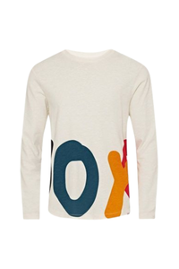 Orlebar Brown Ob Classic Tee Ls O.buoy-277838-White Sand
