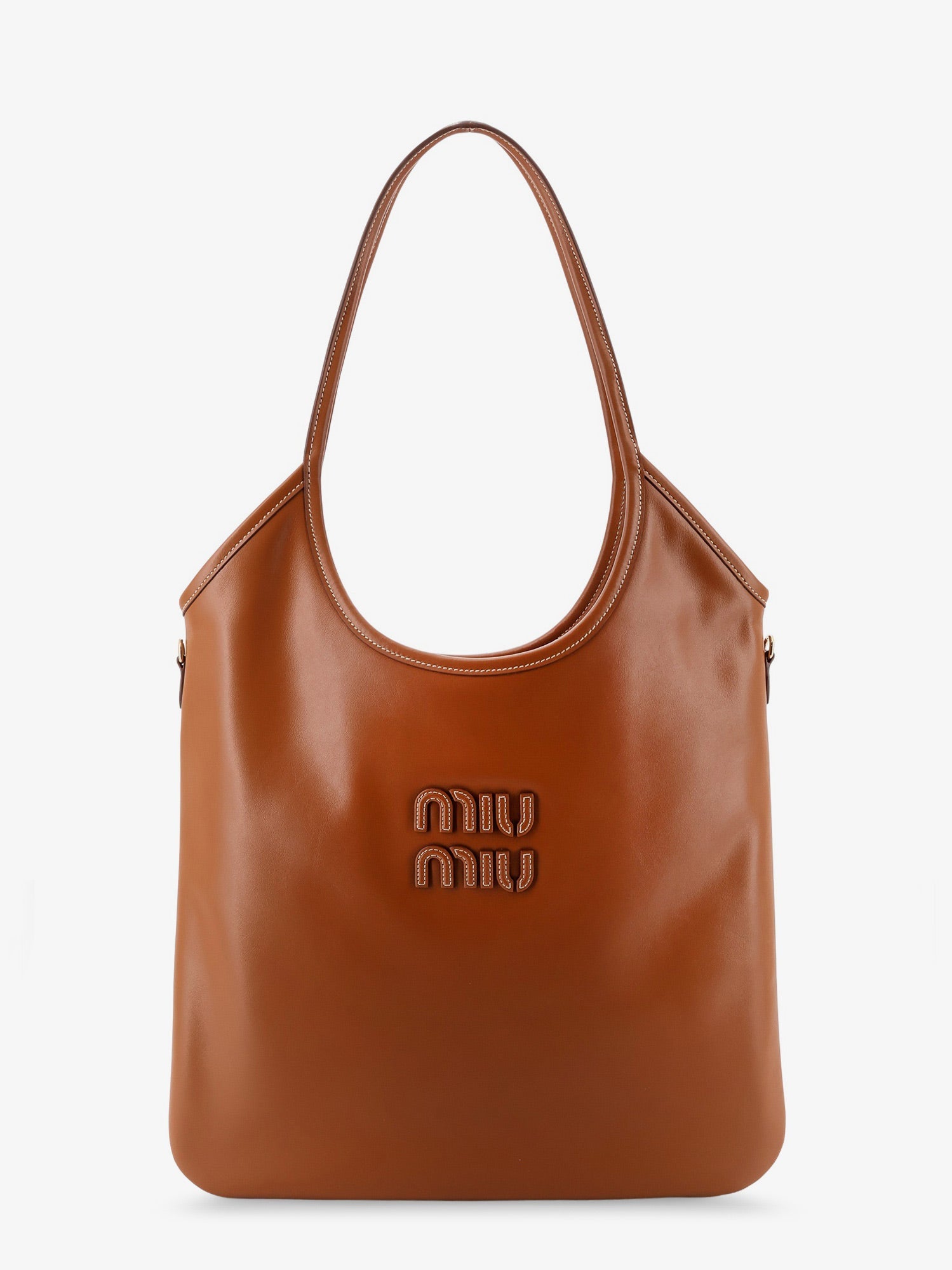 Miu Miu Women Ivy Leather Shoulder Bag