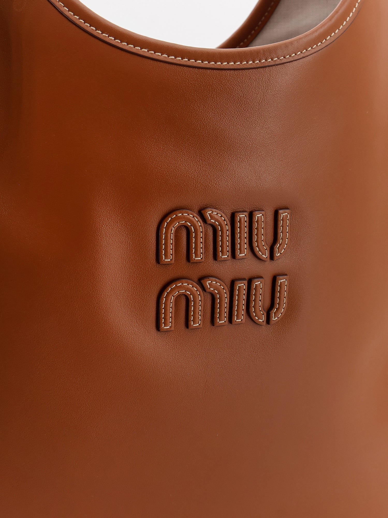 Miu Miu Women Ivy Leather Shoulder Bag