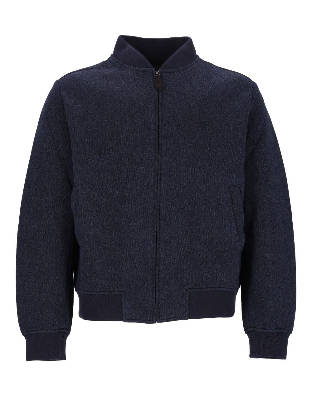 Etro Etro Men Paisley Knit Bomber Jacket