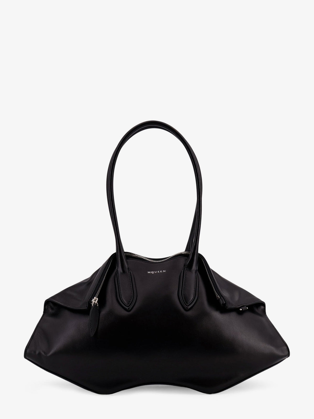 Alexander Mcqueen Women Manta Leather Shoulder Bag