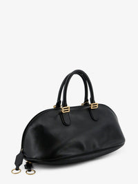 Balenciaga Women Bolero Bowling Medium Leather Bag