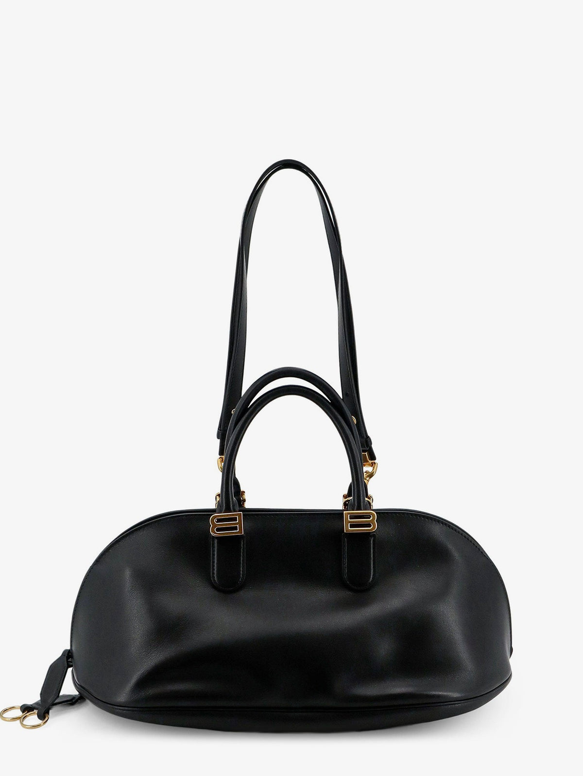 Balenciaga Women Bolero Bowling Medium Leather Bag