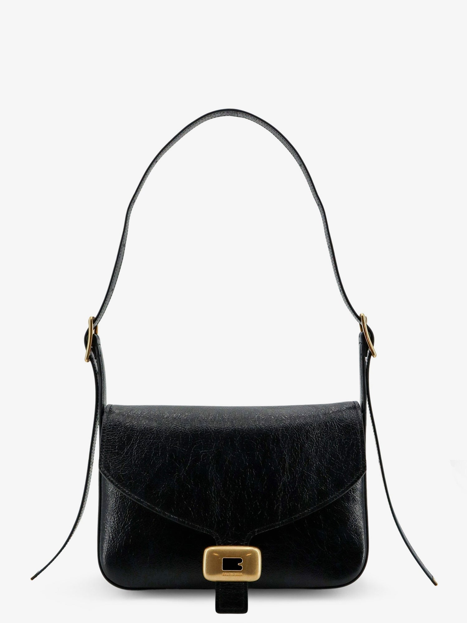 BALENCIAGA Balenciaga Women Clicca Arena Leather Medium Shoulder Bag