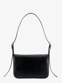 BALENCIAGA Balenciaga Women Clicca Arena Leather Medium Shoulder Bag