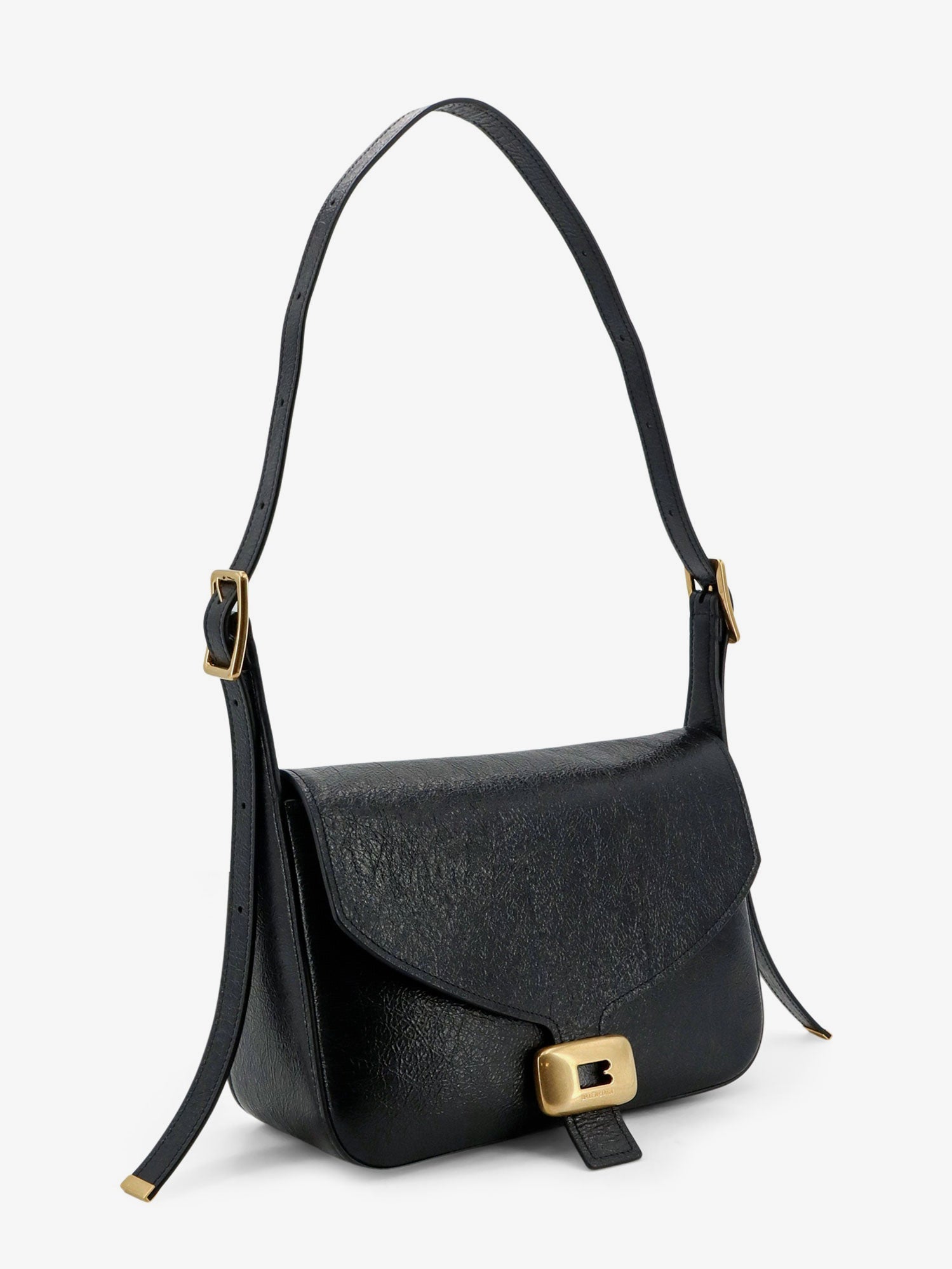 BALENCIAGA Balenciaga Women Clicca Arena Leather Medium Shoulder Bag