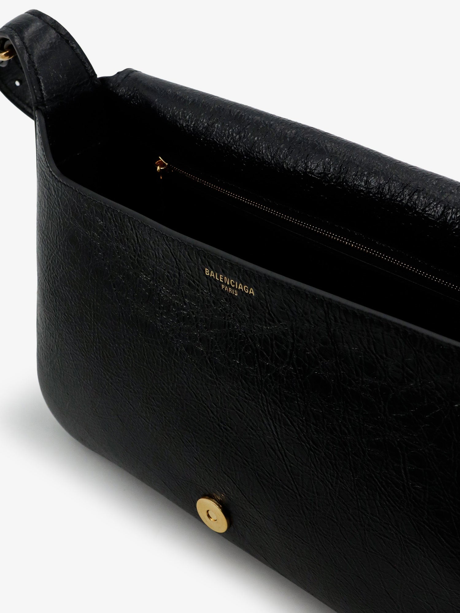 BALENCIAGA Balenciaga Women Clicca Arena Leather Medium Shoulder Bag